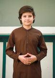 Coffee Brown Kurta Trouser AH 088