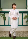 White Kurta Trouser AH 089