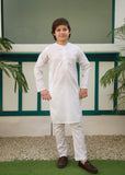 White Kurta Trouser AH 089