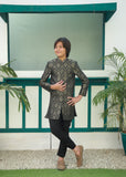 Black And Gold Sherwani S40