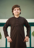 Dark Brown Kurta Trouser AH 091