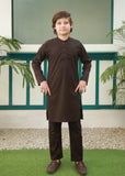 Dark Brown Kurta Trouser AH 091