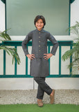 Grey Waistcoat Suit Ahw-047
