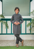 Grey Waistcoat Suit Ahw-047