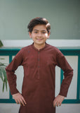 Brown Kurta Trouser AH 097