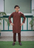 Brown Kurta Trouser AH 097