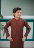 Brown Kurta Trouser AH 097