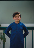 Cobalt Blue Kurta Trouser AH 101