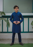 Cobalt Blue Kurta Trouser AH 101
