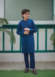 Cobalt Blue Kurta Trouser AH 101