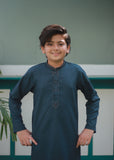 Teal Kurta Trouser AH 105