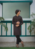 Raven Grey Kurta Trouser AH 098