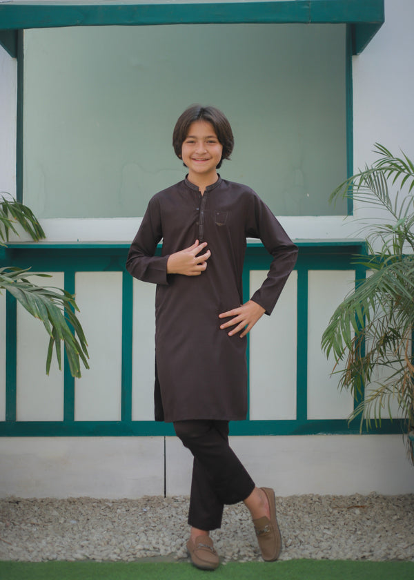 Raven Grey Kurta Trouser AH 098