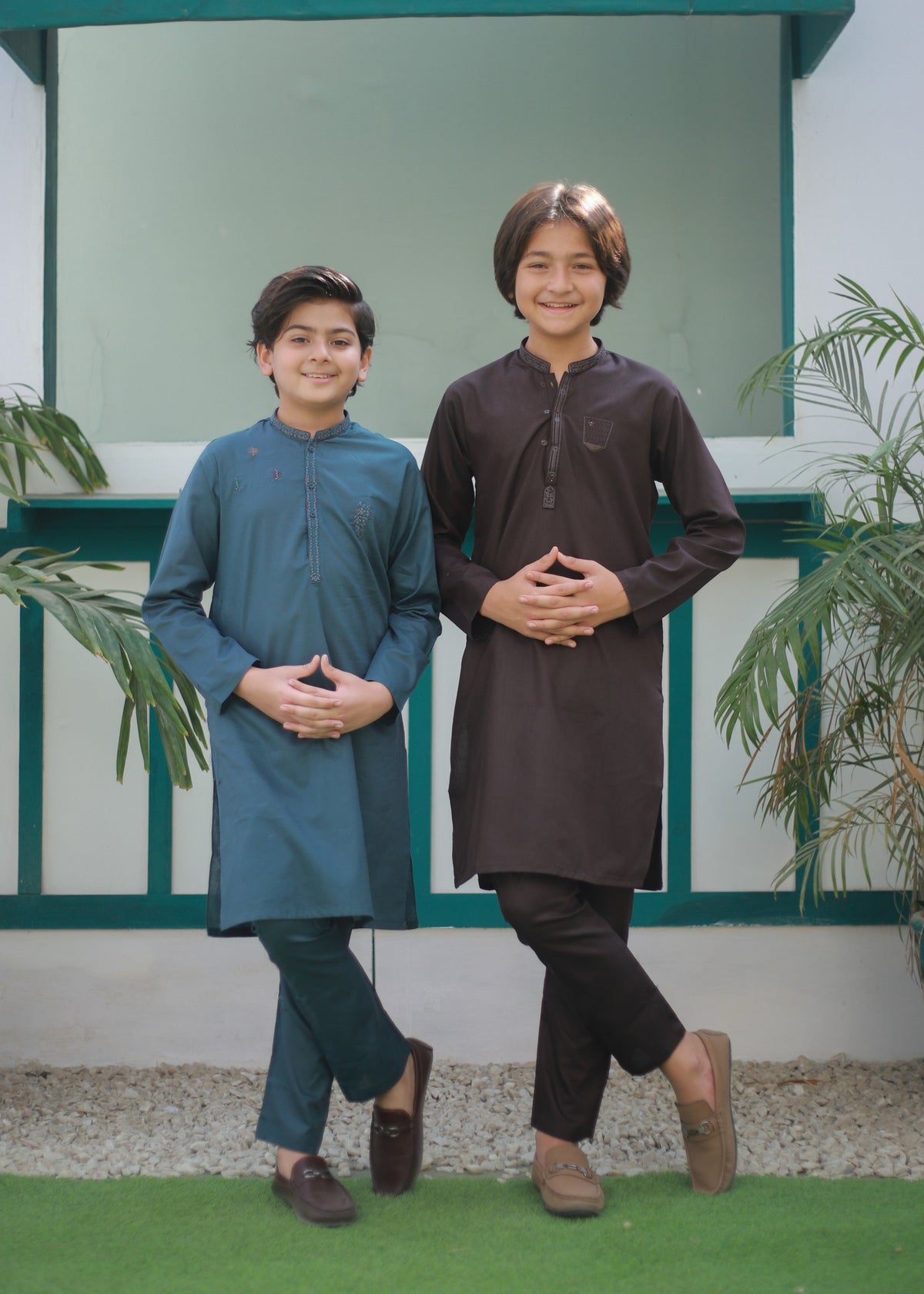 Bondi Blue Kurta Trouser AH 099