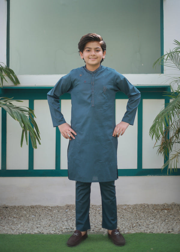 Bondi Blue Kurta Trouser AH 099