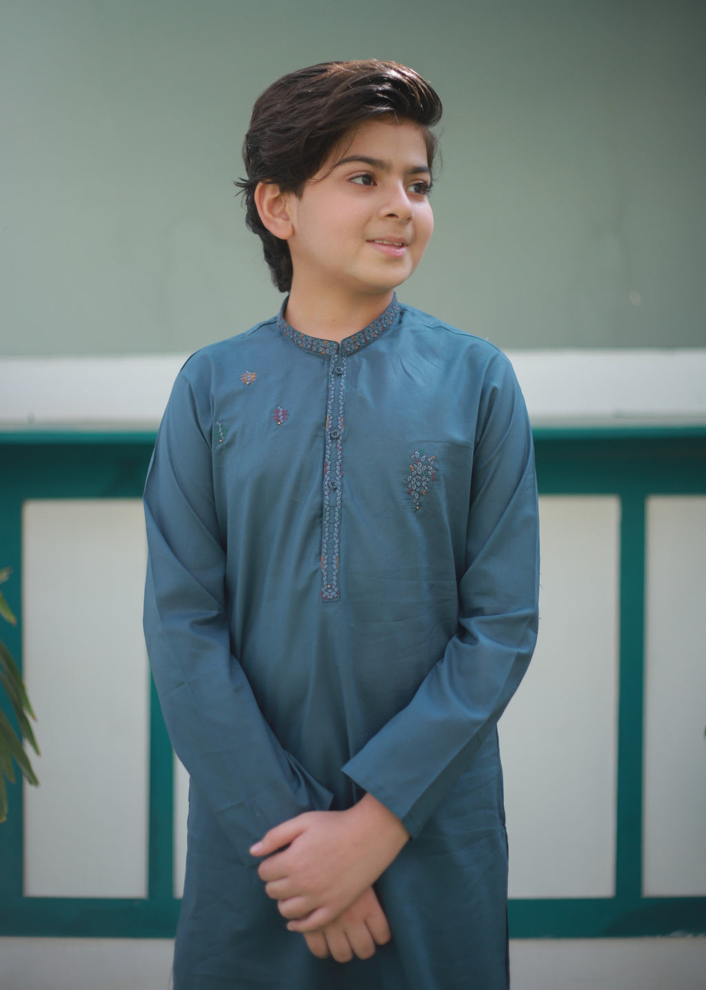 Bondi Blue Kurta Trouser AH 099