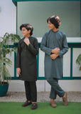 Steel Blue Kurta Trouser AH 102