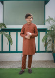 Bronze Orange Kurta Trouser AH 107