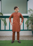 Bronze Orange Kurta Trouser AH 107
