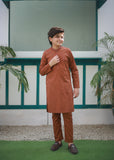 Bronze Orange Kurta Trouser AH 107