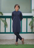 Navy Blue Kurta Trouser AH 108