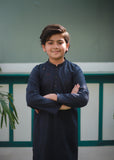 Prussian Blue Kurta Trouser AH 109