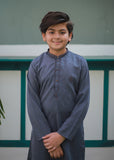 Shadow Blue Kurta Trouser AH 110