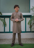 Tan Brown Kurta Trouser AH 111