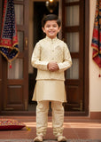 Cream Waistcoat Suit KC 099