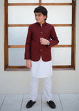 Maroon Prince Coat P42