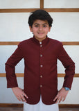 Maroon Prince Coat P42