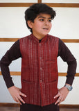 Rose Red Waistcoat Suit EW80