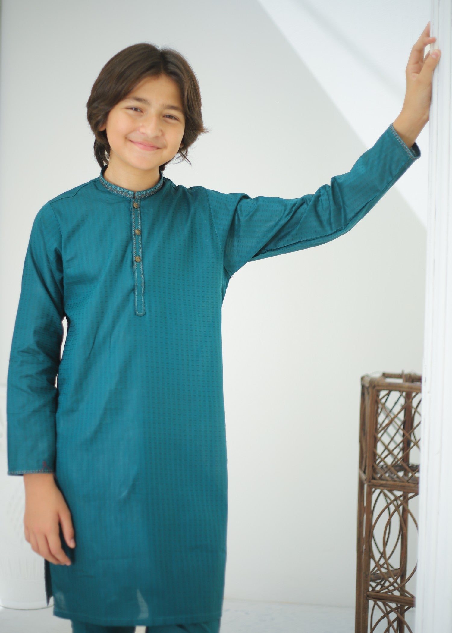 Bondi Blue Kurta Trouser KE 076 Secondary image