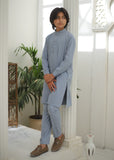 Duck Egg Grey Kurta Trouser KT 163