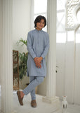 Duck Egg Grey Kurta Trouser KT 163