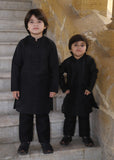Charcoal Black Kurta Set KT 164