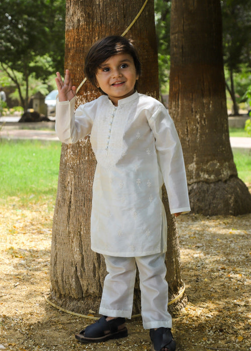 Off-White Kurta Set KT 168