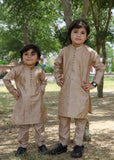 Khaki Brown Kurta Set KT 166