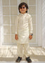 Cream Kurta Trouser KT 170