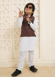 Maroon Waistcoat Suit -EW 86