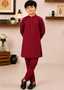 Berry Red kurta trouser KT 172