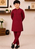 Berry Red kurta trouser KT 172
