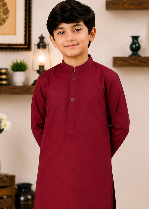 Berry Red kurta trouser KT 172