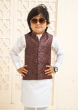 Maroon Only Waistcoat -EW 86