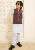Maroon Only Waistcoat -EW 86