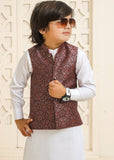Maroon Only Waistcoat -EW 86