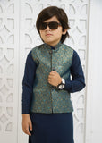 Moonlight Blue Only Waistcoat-EW 87