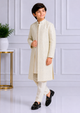 Tea Green Open shervani - S45