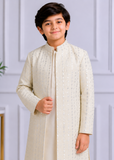 Tea Green Open shervani - S45