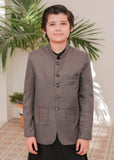 Battleship Grey Prince Coat Suit- AP 002